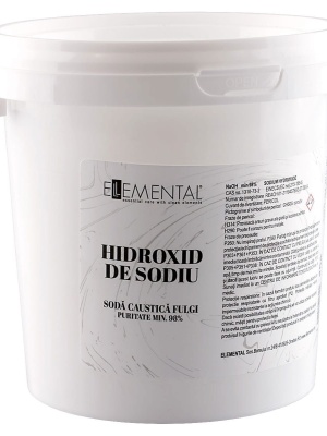 Sodium hydroxide NaOH flakes - Img 3