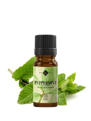 Organiczny olejek eteryczny z mięty pieprzowej