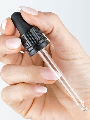 Pipette compte-gouttes en verre pour flacons DIN18 de 50 ml - Img 1