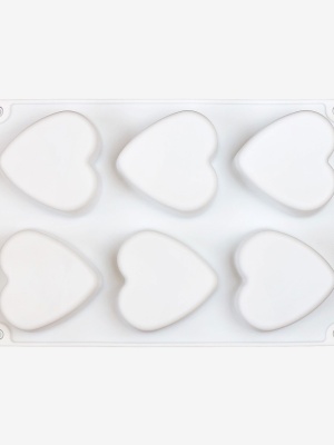 Stampo per sapone Cuore, 6 cavità - Img 2
