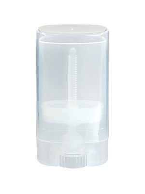 Tube stick, ovale translucide, 15 ml - Img 2