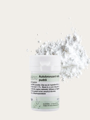 Autobronceador natural con DHA en polvo