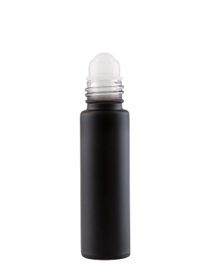 Base verre mini roll-on noir mat 10 ml - Img 4