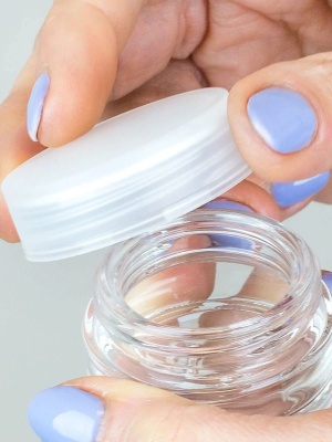 Borcan de sticlă Laurence 15 ml cu capac - Img 3