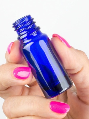 Botella azul real DIN18, 10 ml - Img 3