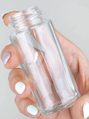 Roll-on in vetro con sfera in plastica 50 ml - Img 3