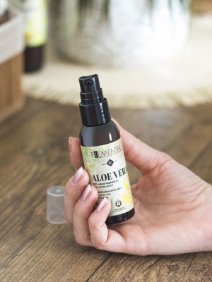 Aloe vera oil, 100% pure soothing macerated oil