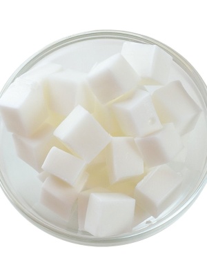 Base de savon à fondre et à verser, blanc naturel, 1 kg - Img 1