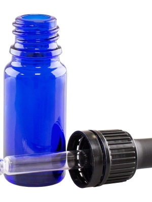 Botella azul real DIN18, 10 ml - Img 4