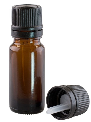 Cap for DIN18 bottles, seal, with dropper - Img 4