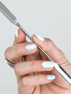 Double-ended inox spatula - Img 3