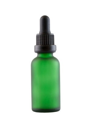 Ele Zielona butelka z matowego szkła 30 ml - Img 3