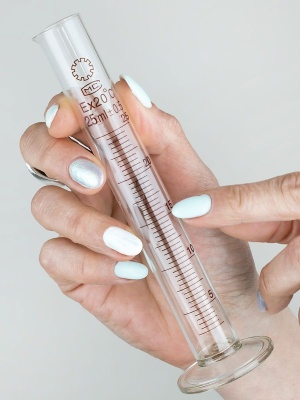 Éprouvette graduée, verre, 25 ml - Img 3