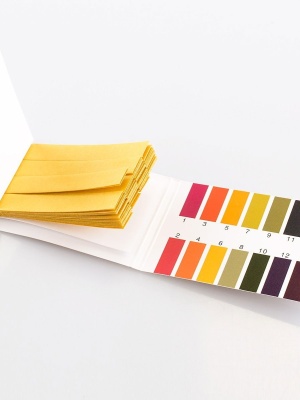 pH-Indikatorpapier 1-14, Set mit 80 Streifen - Img 3
