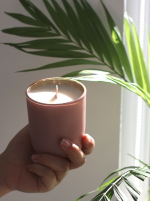 Candle jar SATIN CHOKO 300 ml