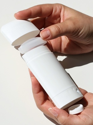 Contenitore Deo-Stick 50 ml Flat bianco