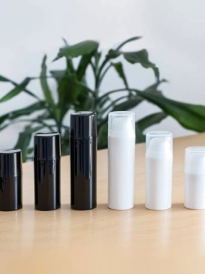 Flacon airless Lyra blanc, 15 ml PP - Img 4