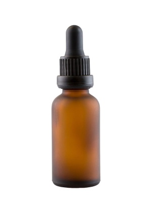 Glass bottle Ele Brown matt 30 ml - Img 3