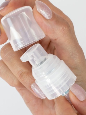 Lotion pump clear 24/410