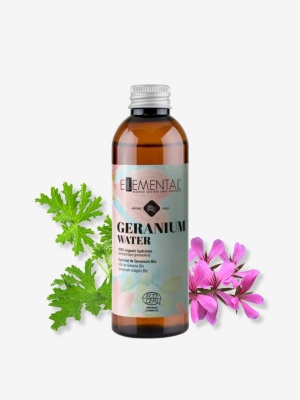 Acqua di geranio biologica