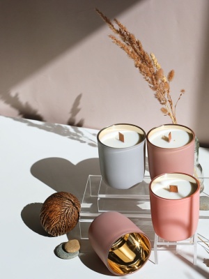 Candle jar SATIN CHOKO 300 ml - Img 4