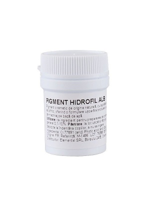 Kosmetisches Pigment Weiß hydrophil - Img 3