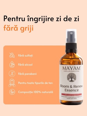 MAYAM, Bloom & Renew Essence – tonico viso rigenerante, well-aging - Img 8