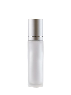 Silver matt Cap for mini Roll-on glasses of 10 ml - Img 4