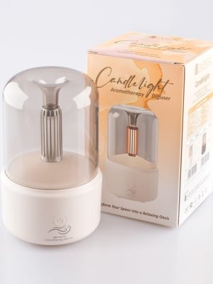Aroma diffuser, Candlelight White