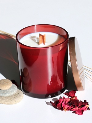 Candle jar AMOUR with lid 450 ml