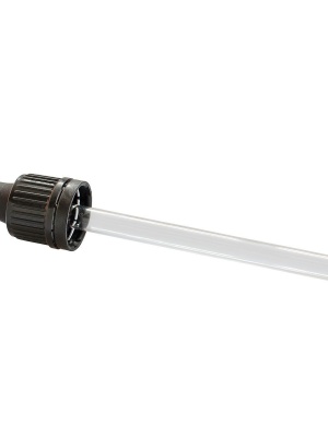 Pipette compte-gouttes en verre pour flacons DIN18 de 100 ml - Img 2