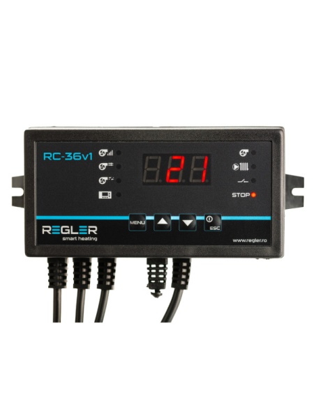 REGLER RC 36v1 - controler pompă IC și ventilator (opțional termostat de cameră)