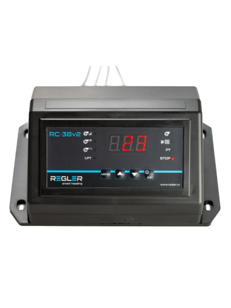 REGLER RC 38v2 - controler pompă IC și ventilator (opțional senzor gaze evacuare)