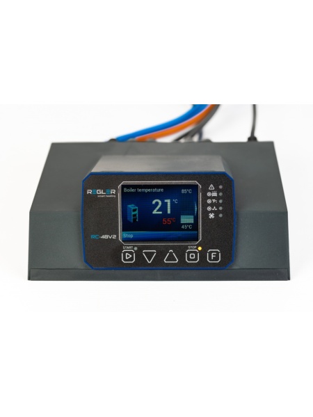 REGLER RC 48v2, comanda 2 circuite de incalzire, pompa ACM, vana si ventilator
