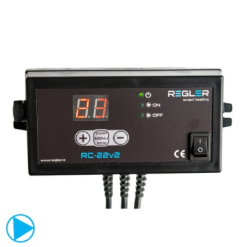 REGLER RC 22v2 - controler pompă protecție retur (by-pass) - Img 1
