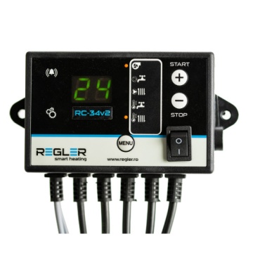 REGLER RC 34v2 - controler pompă IC și ACM + ventilator (opțional termostat) - Img 1