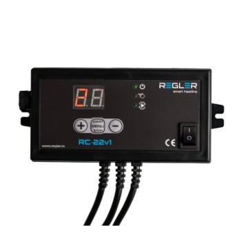 REGLER RC 22v1 - controler pompă cu afișaj LED (funcționare peste temp. setată) - Img 2