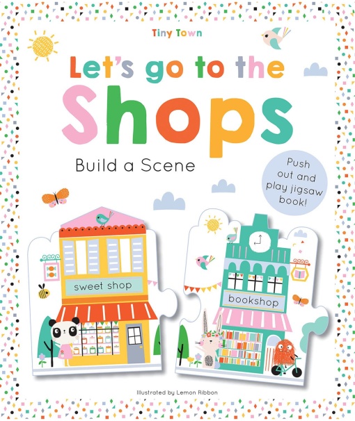 Let’s Go to the Shops (Push-out and Play Jigsaw Book) #BK123