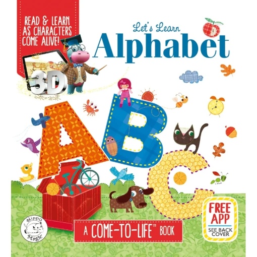 Let’s Learn Alphabet ABC - a Come-to-Life book #BK015