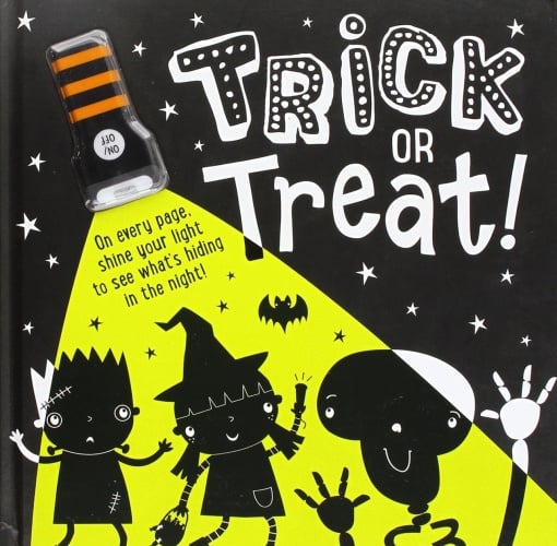Trick or Treat - With flat torch to light up pages #BK084