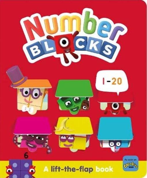 Numberblocks 1-20 - Lift-the-Flaps #BK168