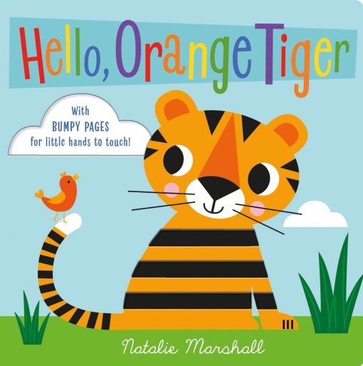 Hello, Orange Tiger! - Bumpy Pages #BK057