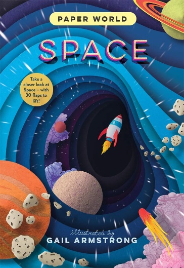 Paper World: Space - Lift-the-Flaps & Peek Through #BK173