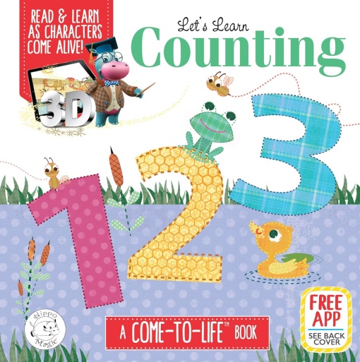 Let’s Learn Counting 123 - Augumented Reality - Come-to-Life Book #BK050