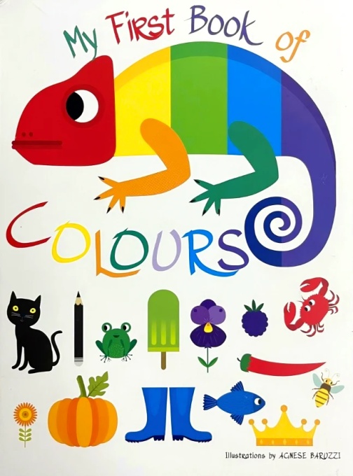 My First Book of Colours #BK154