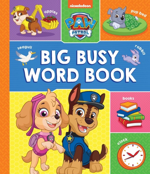 Paw Patrol - Big Busy Word Book #BK011
