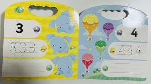 🌈Oferta Zilei❗️ 123 Carry Me - Wipe Clean #BK452 - Img 3