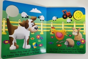 🌈Oferta Zilei❗️ Noisy Dog - Sound Book #BK464 - Img 2