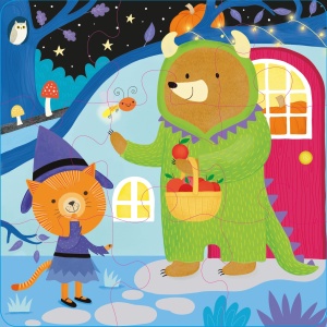 Book and 3 Jigsaws: Halloween - Usborne #BK557 - Img 5