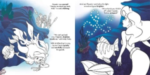 Disney Princess: Ariel - Read & Colour #BK317 - Img 3